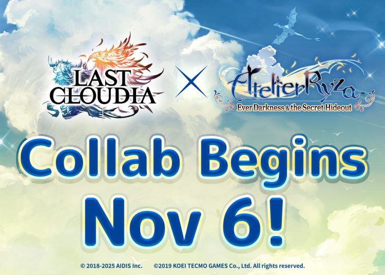 Last Cloudia x Atelier Ryza Kolaborasi Dimulai 6 November!