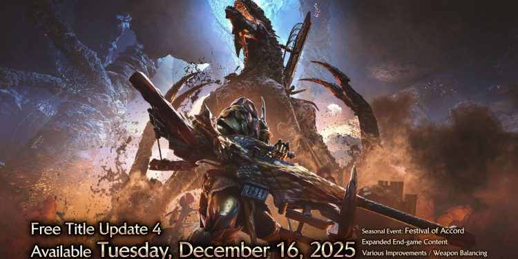 Monster Hunter Wilds Title Update 4 Hadir 16 Desember 2025