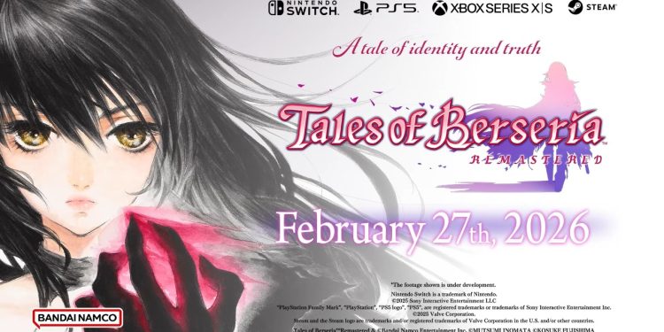 Tales of Berseria Remastered Resmi Diumumkan Rilis 27 Februari 2026
