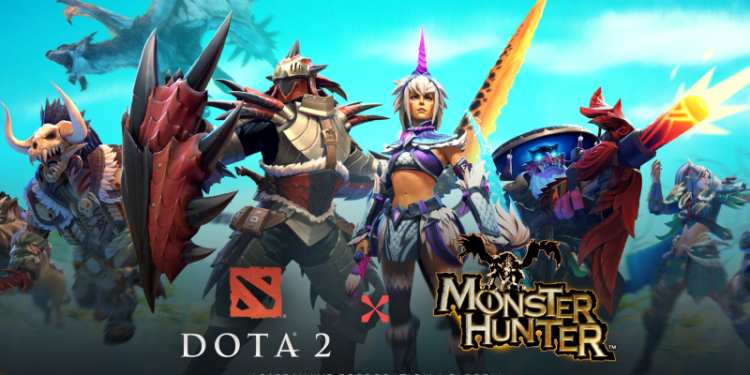 Kolaborasi Dota 2 × Monster Hunter