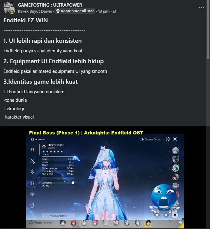 UI Arknights Endfield