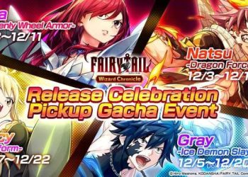 Develover Game Fairy Tail Wizard Chronicle Bagikan Redeem Code Dan Reward Gratis