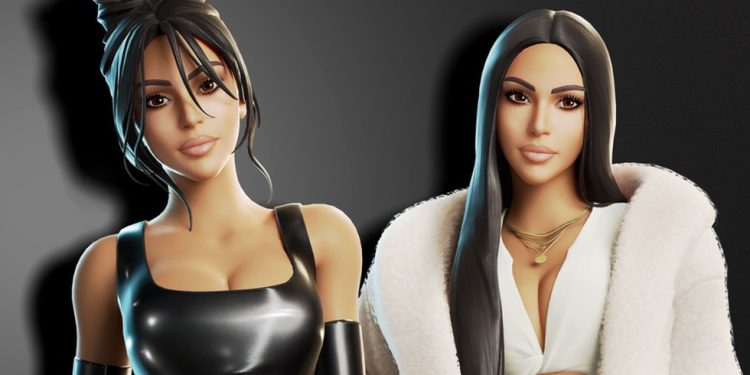 Fortnite Resmi Hadirkan Kim Kardashian dengan Dua Skin Ikonik