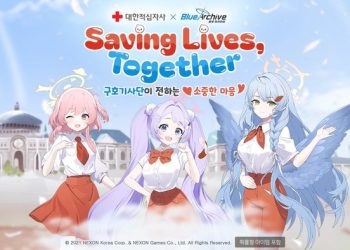 Nexon Donasikan Seluruh Hasil Penjualan Merchandise Blue Archive ke Palang Merah Korea