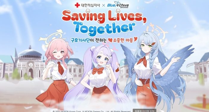 Nexon Donasikan Seluruh Hasil Penjualan Merchandise Blue Archive ke Palang Merah Korea