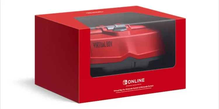 Virtual Boy Akhirnya Hadir di Nintendo Switch Online, Nostalgia Konsol Paling Unik Nintendo
