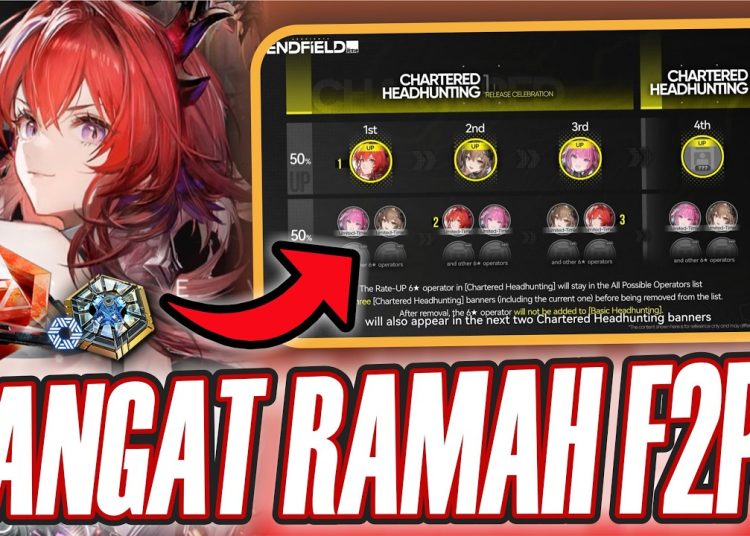 Seorang Player Arknights : Endfield dari Cina Konfirmasi Pemain F2P Bisa Gacha 120 Limited Pulls