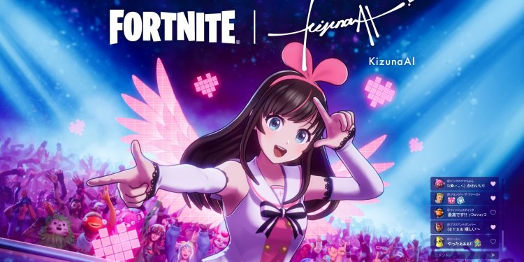 Kolaborasi Kizuna AI di Fortnite Bikin Pemain Baru Salah Paham, Dikira AI Pencuri Art