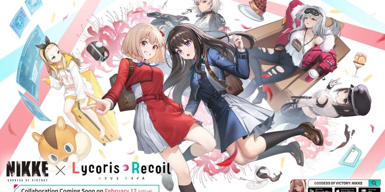 GODDESS OF VICTORY: NIKKE Umumkan Kolaborasi dengan Lycoris Recoil, Mulai 12 Februari