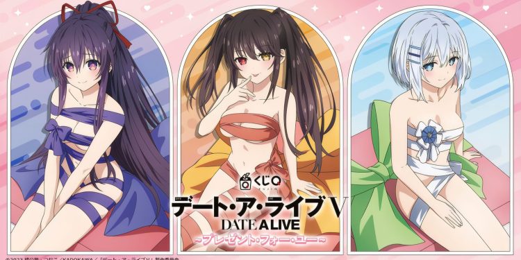 Kuji Terbaru Date A Live V Hadirkan Ilustrasi Swimsuit Eksklusif
