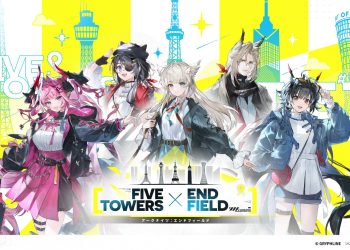 FIVE TOWERS × ENDFIELD: Kolaborasi Spektakuler Hadir di Lima Menara Ikonik Jepang