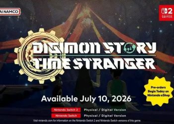 Digimon Story: Time Stranger Resmi Diumumkan, Rilis 10 Juli 2026 untuk Nintendo Switch & Switch 2