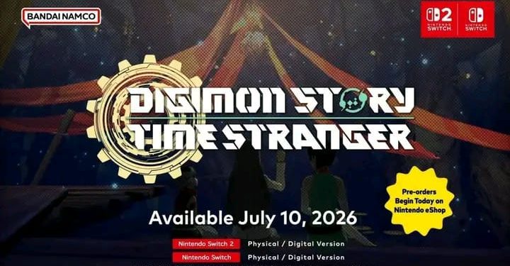 Digimon Story: Time Stranger Resmi Diumumkan, Rilis 10 Juli 2026 untuk Nintendo Switch & Switch 2