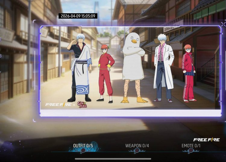 Bocoran Kolaborasi FF x GINTAMA: 5 Bundle Karakter Dikonfirmasi, Event “LEGENDARY ECLIPSE” Hadir di OB53
