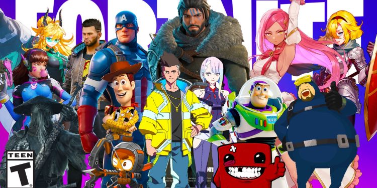 Fortnite Umumkan Deretan Kolaborasi Baru, dari Game Hingga Film Animasi