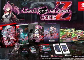 Death end re;Quest Code Z Versi Nintendo Switch Rilis Fisik Asia dengan English Support