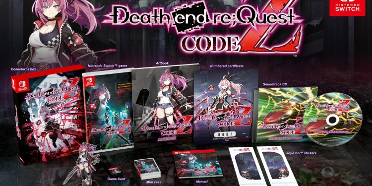 Death end re;Quest Code Z Versi Nintendo Switch Rilis Fisik Asia dengan English Support