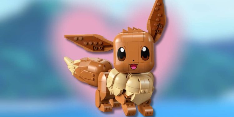 Fans Pokemon Membuat LEGO Eevee Shiny yang Mengesankan