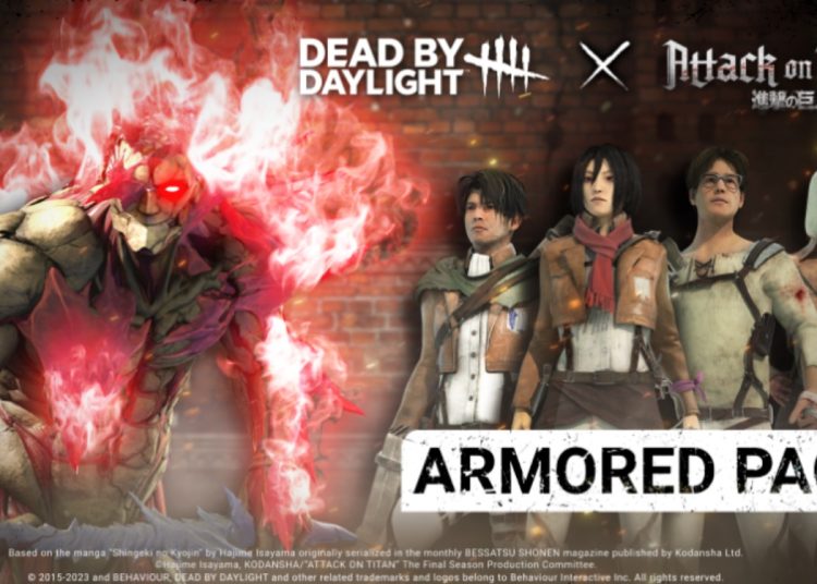 Dead by Daylight Kembali Berkolaborasi Dengan Attack on Titan Dengan Fitur 2v8
