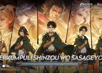 Honor of Kings Rilis Kolaborasi dengan Attack on Titan, Hadirkan Pertempuran Epik Lawan Titan