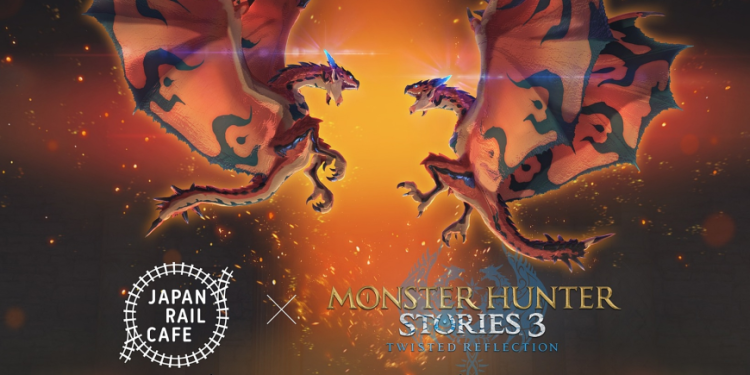 JAPAN RAIL CAFE KL Kolaborasi dengan Monster Hunter Stories 3: Twisted Reflection!