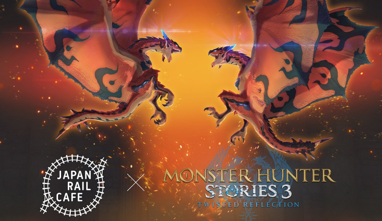 JAPAN RAIL CAFE KL Kolaborasi dengan Monster Hunter Stories 3: Twisted Reflection!