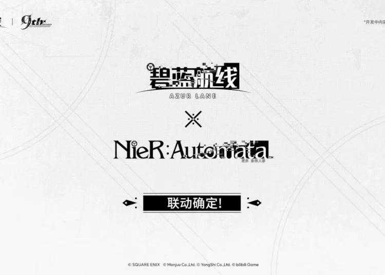 Azur Lane Resmi Umumkan Kolaborasi Besar dengan NieR : Automata, 2B dan A2 Siap Hadir ke Dalam Game