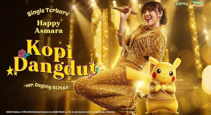 Pokémon Resmi Gandeng Happy Asmara untuk Video Musik Spesial “Kopi Dangdut,ver. Goyang HEPIKA”