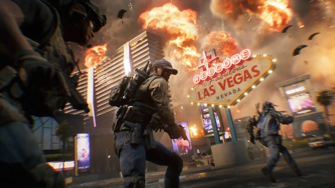 Tampilan layar Battlefield 6 dengan HUD perolehan XP pemain