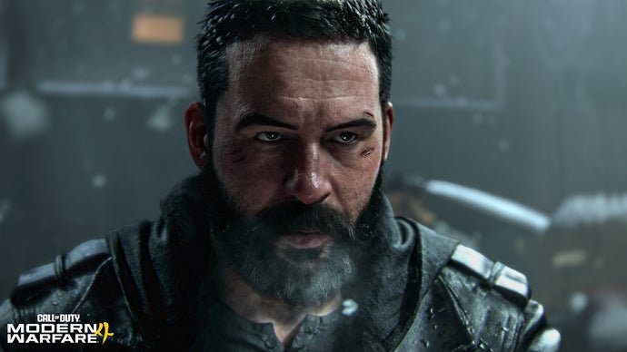 Logo Call of Duty di latar belakang gelap