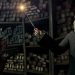 Logo DLSS 5 Nvidia di latar adegan Hogwarts Legacy