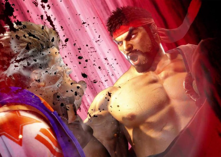 Ilustrasi layar login akun game dengan ikon peringatan keamanan